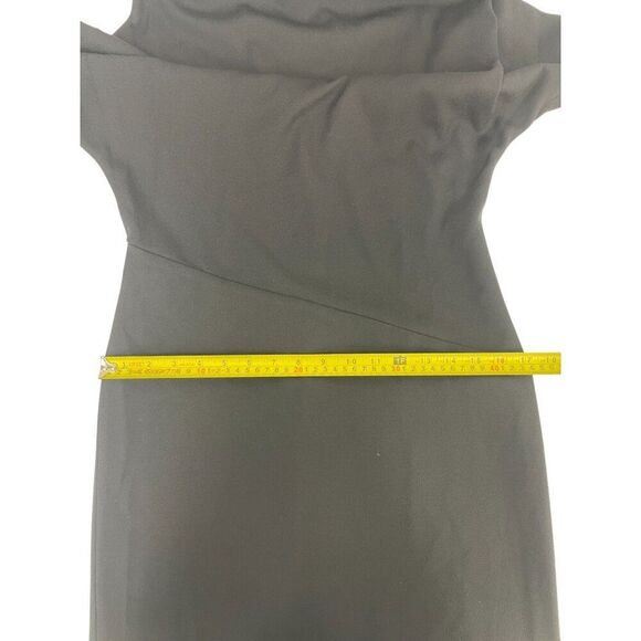 Massimo Dutti Womens Mini Dress M Medium wool linen Grey Black 6673/673 NWT - Picture 10 of 13